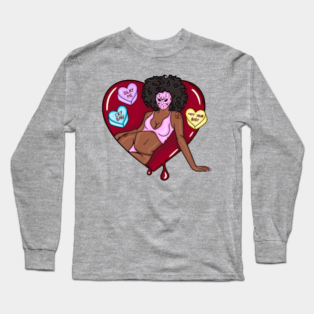 Sweet & Sassy Long Sleeve T-Shirt by BreezyArtCollections 